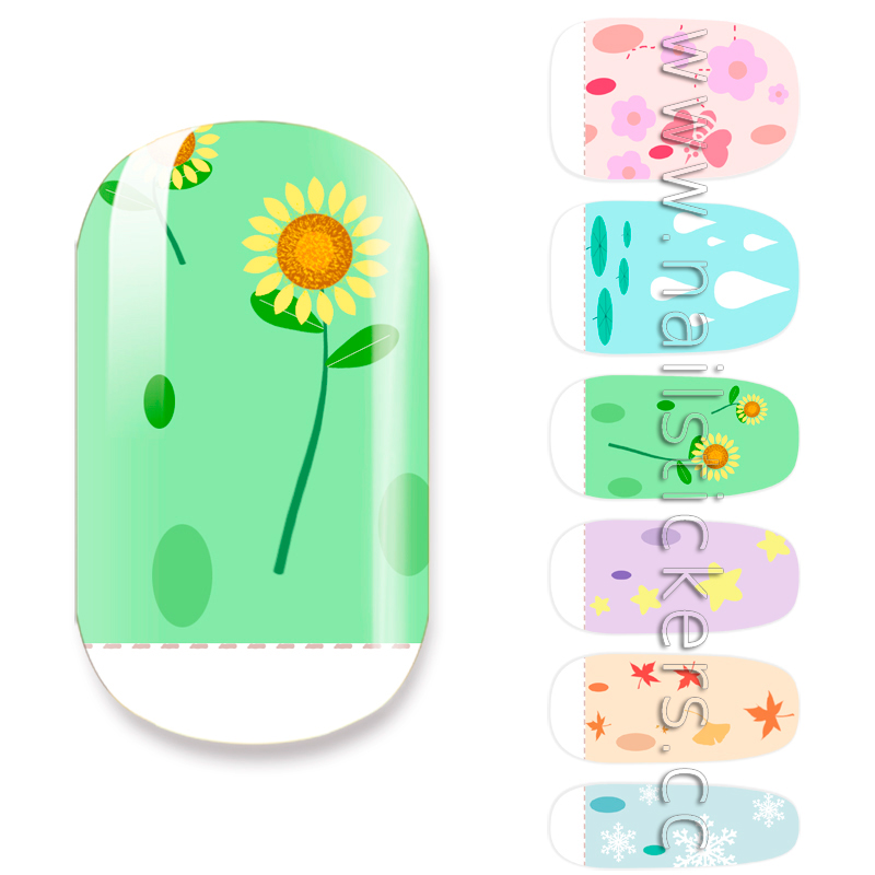 BUTTERFLY NAIL WRAPS FOR KIDS