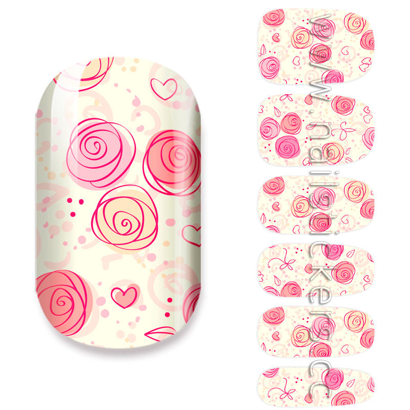 NAIL ART DESIGNS PICTURES PINK FLOWERS